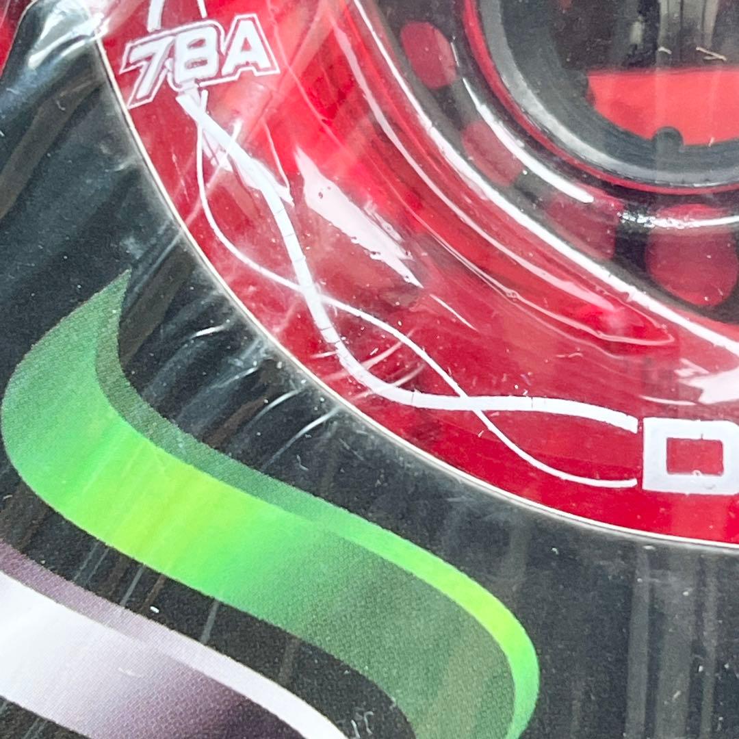 13☆新品 未開封☆ シャークウィール 72mm 78a クリアレッド