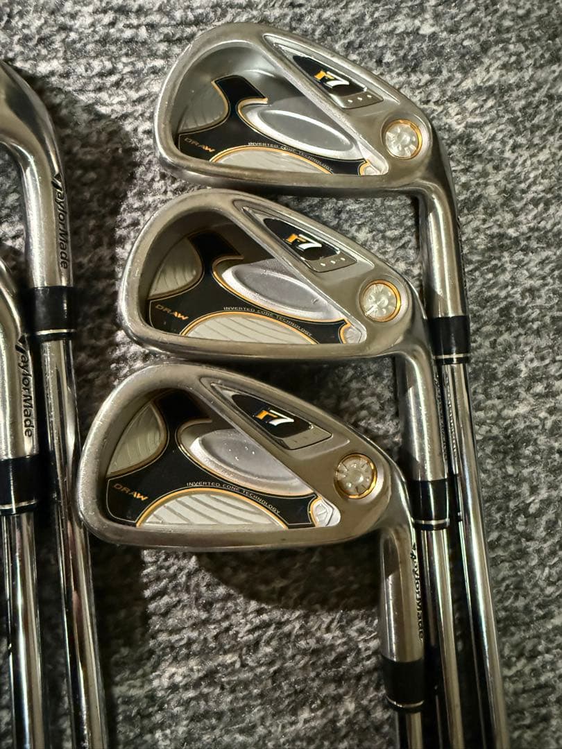 テーラーメイド R7アイアンセット 4〜9.P + ミズノ Sウェッジ 計8本