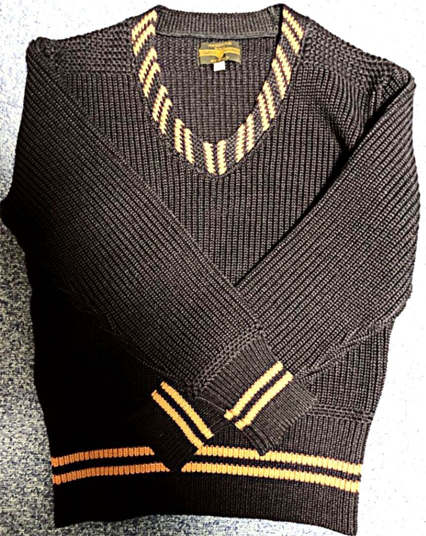 美品 At last&co. ブッチャープロダクツ ニットセーター 40