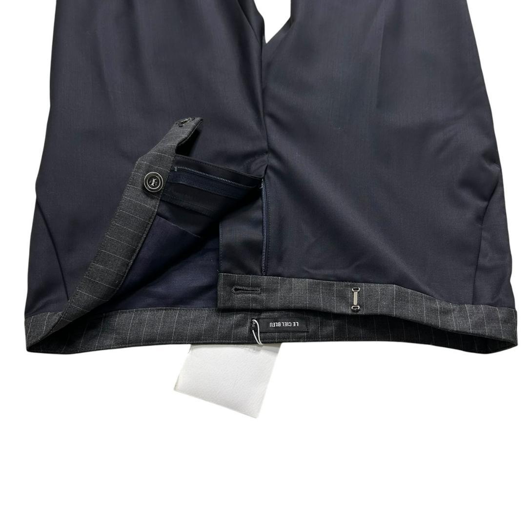 タグ付き未使用　ルシェルブルー　パンツスーツ　セットアップ　ネイビー　38