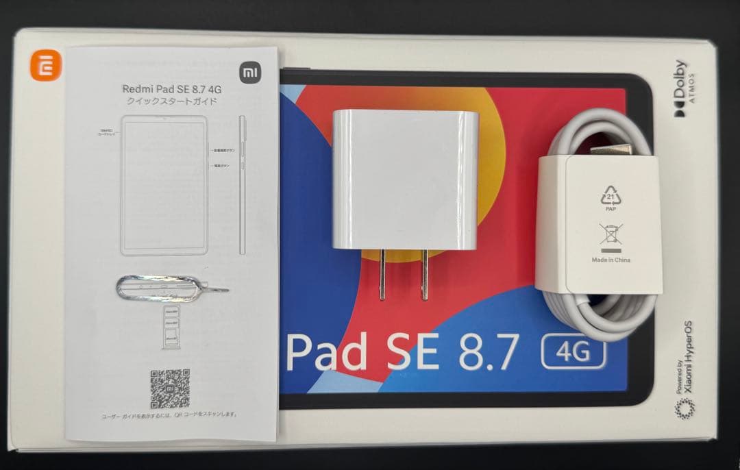 Redmi Pad SE 8.7 4G simフリー
