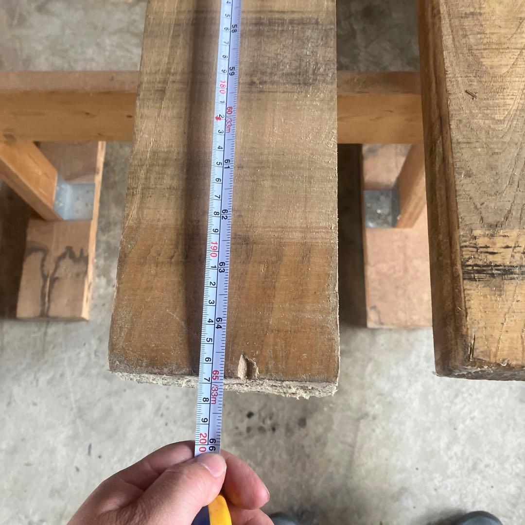 栗材　貴重　節少ない　乾燥済み