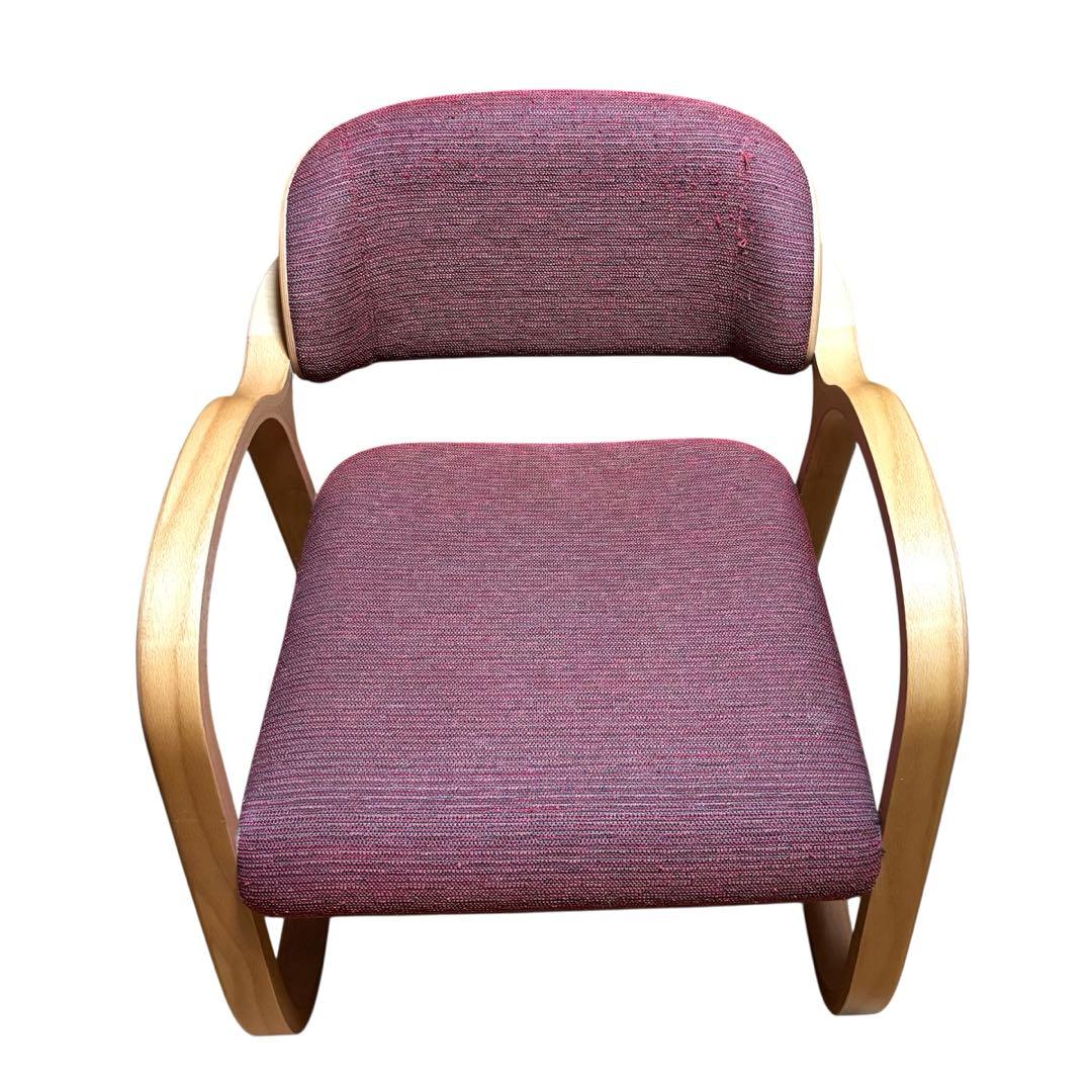 天童木工　イージーチェア　T-3242WB-NT アームチェア　木製