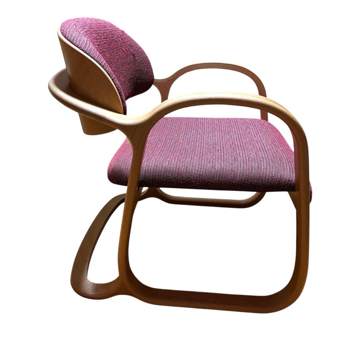 天童木工　イージーチェア　T-3242WB-NT アームチェア　木製