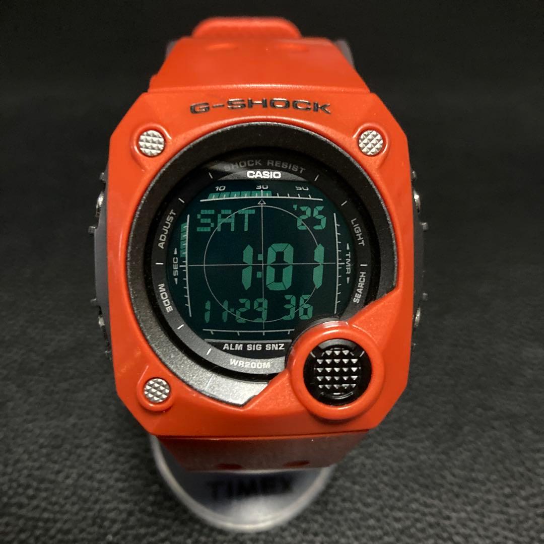 美品 電池新品 レアカラー スナイパー 反転 赤液晶 オレンジ G-8000