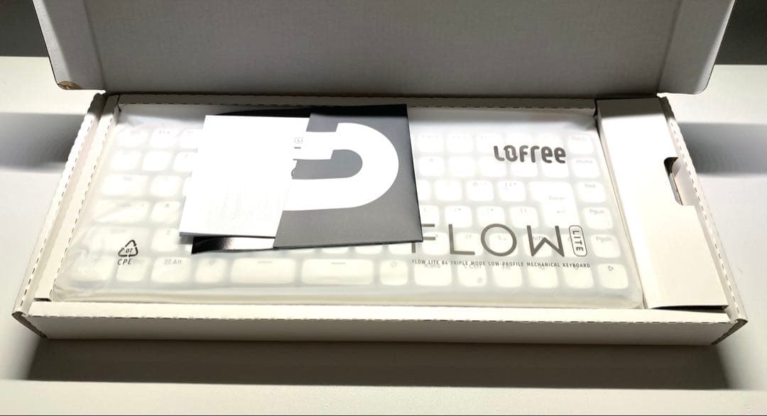 Lofree FLOW Lite JIS 日本語配列 キーボード ホワイト