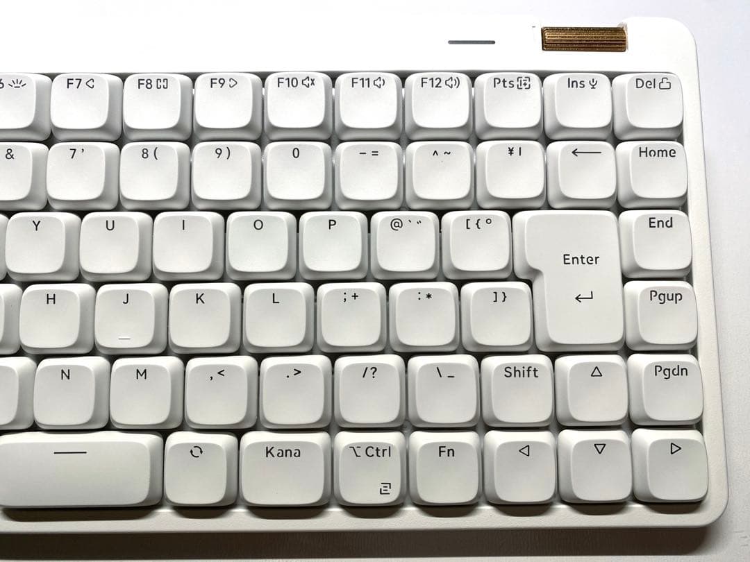 Lofree FLOW Lite JIS 日本語配列 キーボード ホワイト