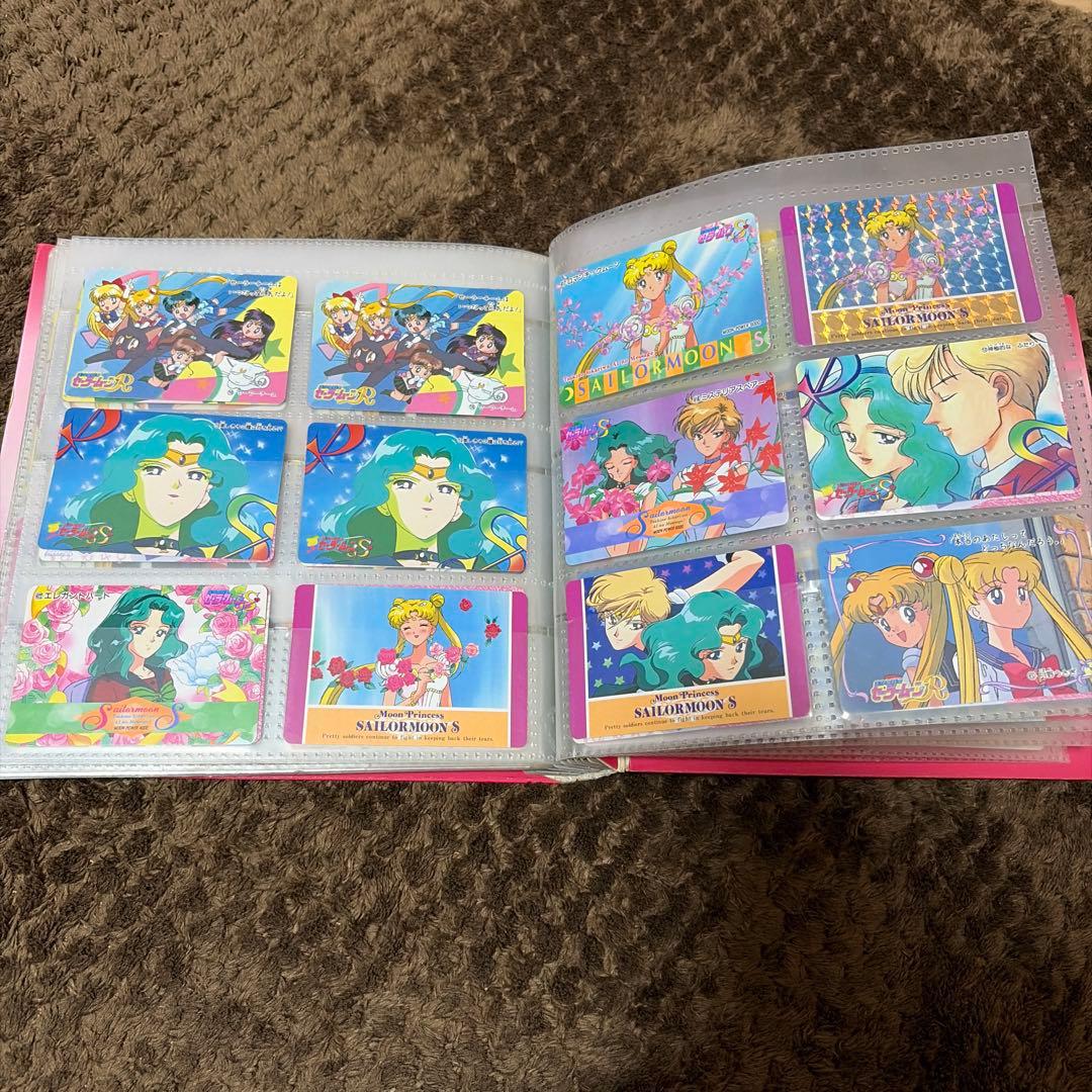 セーラームーン　カードダスファイル　カード約150枚入り　キラカード有り