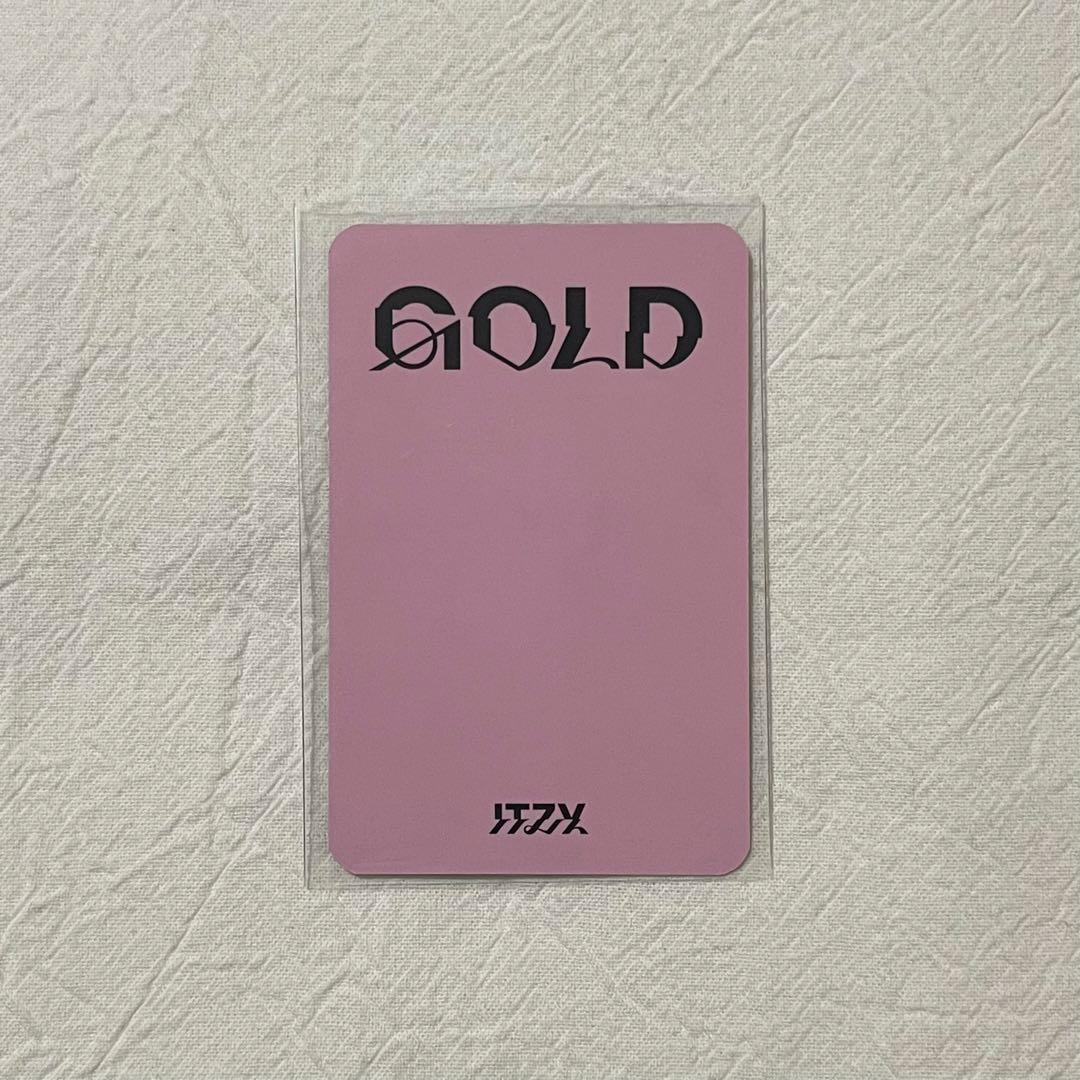 ITZY GOLD リュジン BDM 特典 トレカ