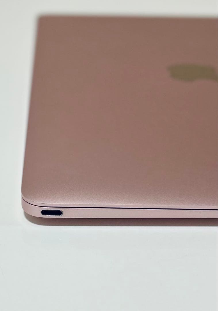 MacBook12インチ2017ローズゴールド（初期化済） ★ジャンク★