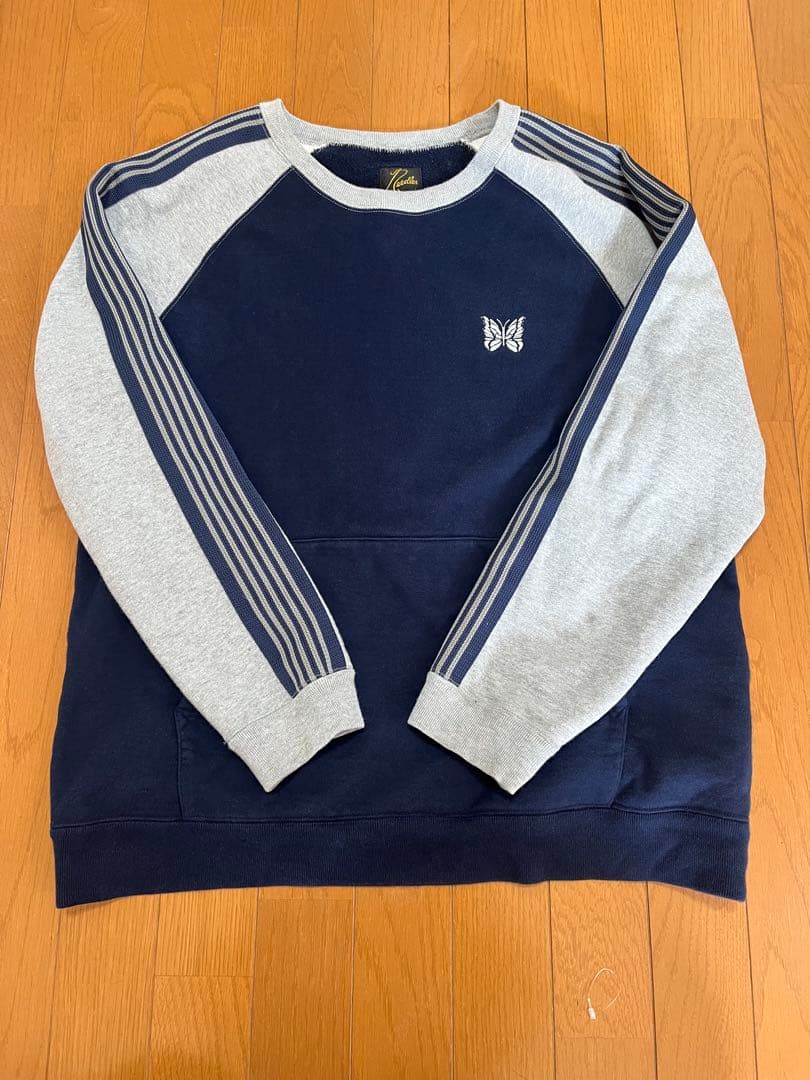 NEEDLES STUDIOUS別注 Raglan Sweat MR452