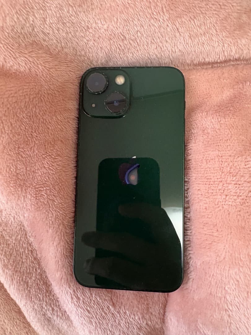 Apple iPhone 13 Mini グリーン 本体+ケース