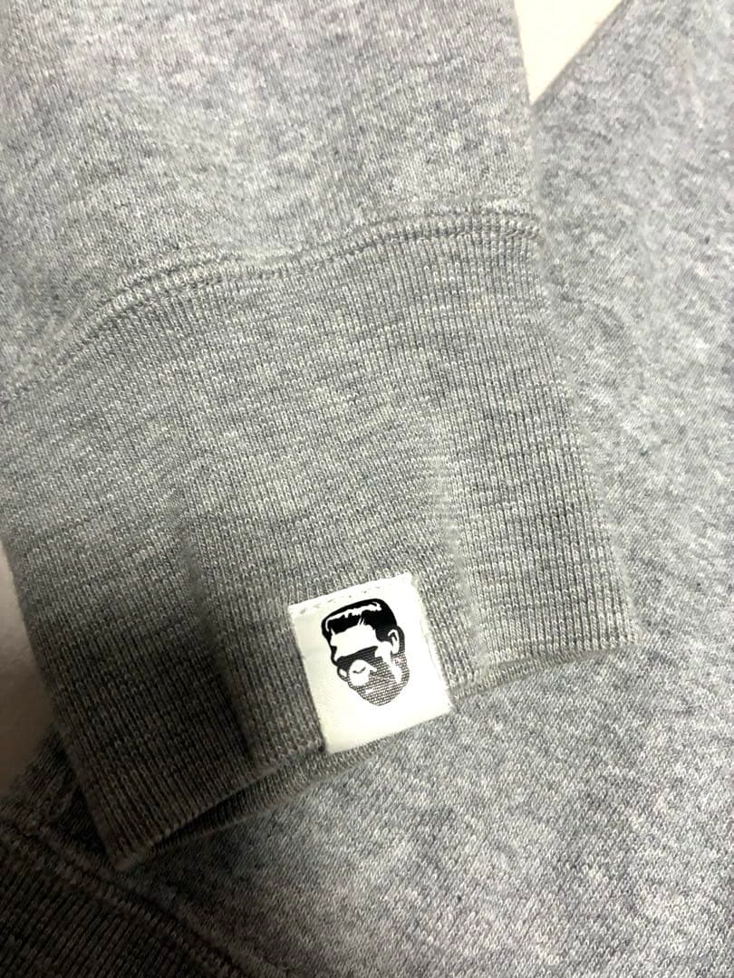 A Bathing Ape シャークフード パーカー グレー Mサイズ タグ付き