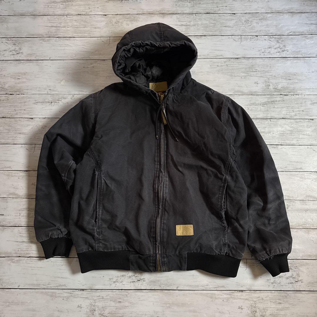 プ*オ様 レディースですがメンズ指定　ダック アクティブジャケット ブラック L