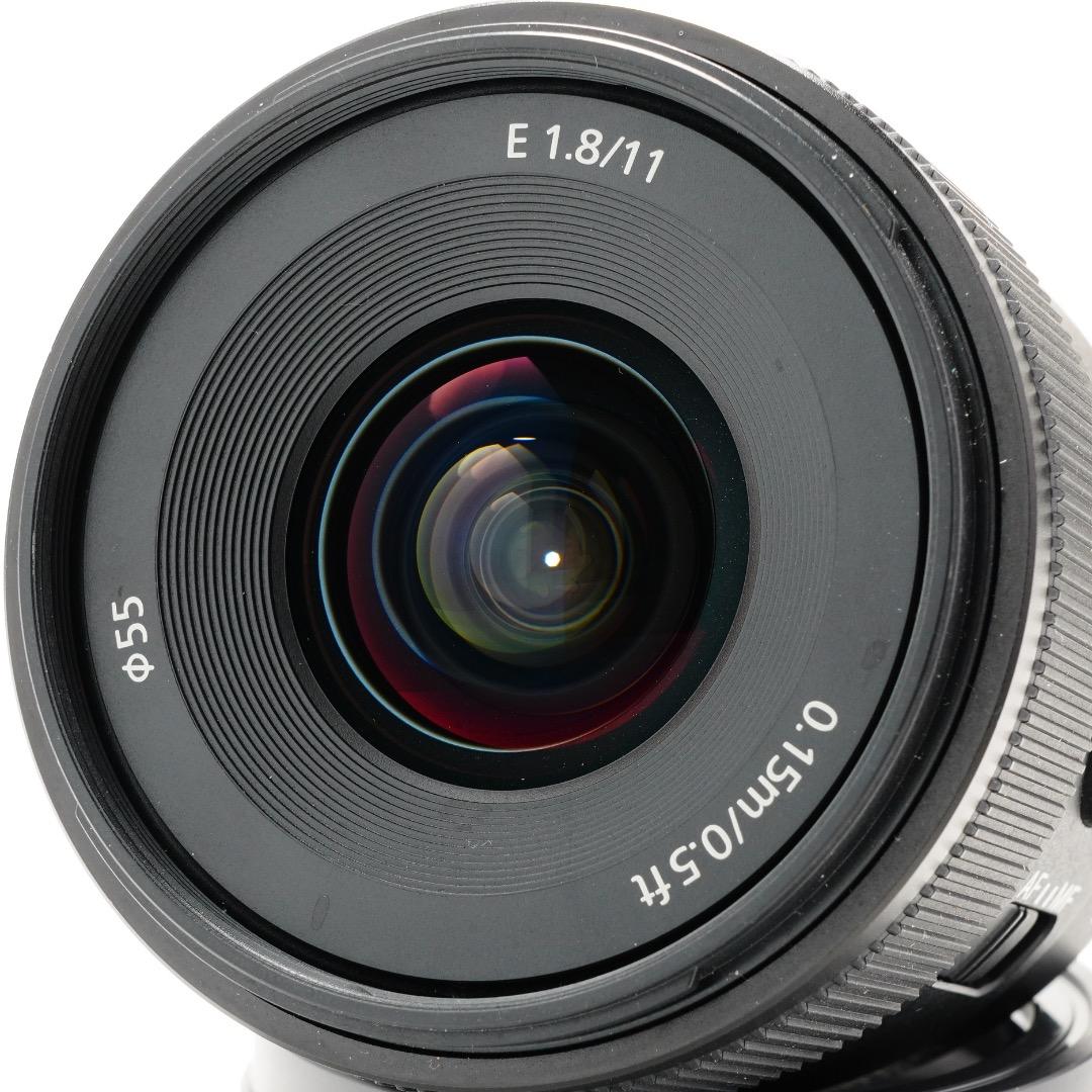 【極美品】SONY SEL11F18 超広角レンズ APS-C Eマウント