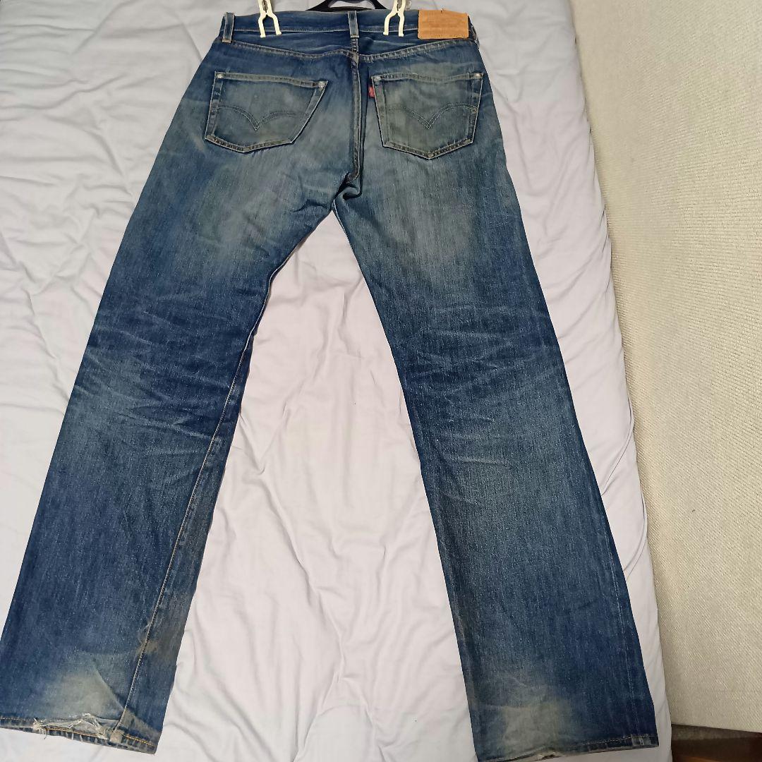 501xx 55501 アメリカ製 復刻　鬼ヒゲ　バレンシア製