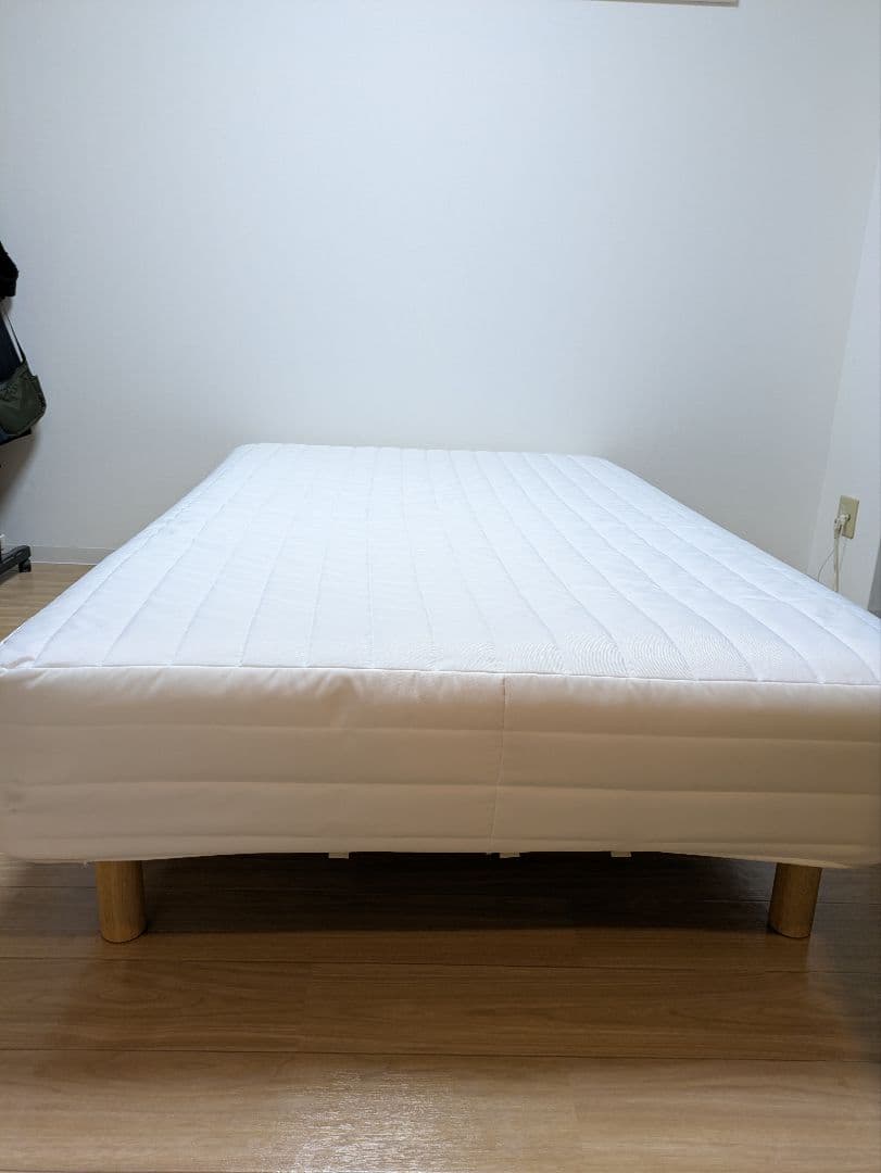 無印良品セミダブル 脚付きマットレス（脚は別売り）