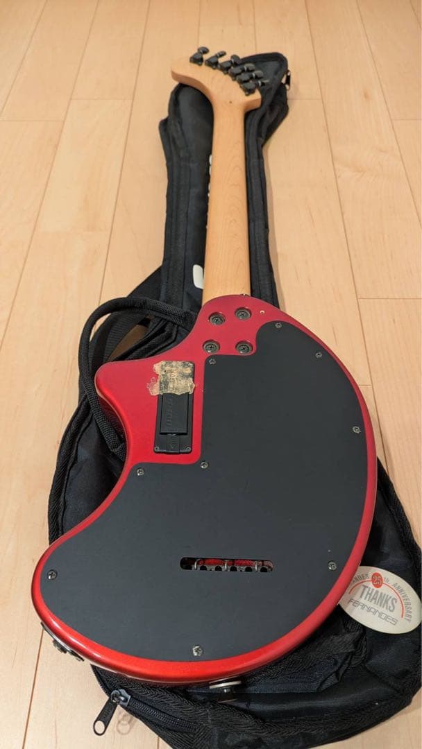 FERNANDES zo-3ギター 赤 ジャンク品