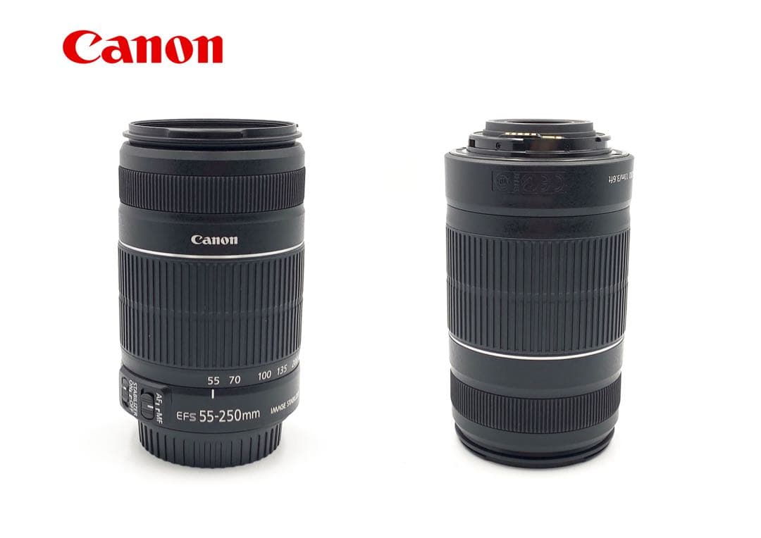 【未使用】Canon EF-S 55-250mm ズームレンズ