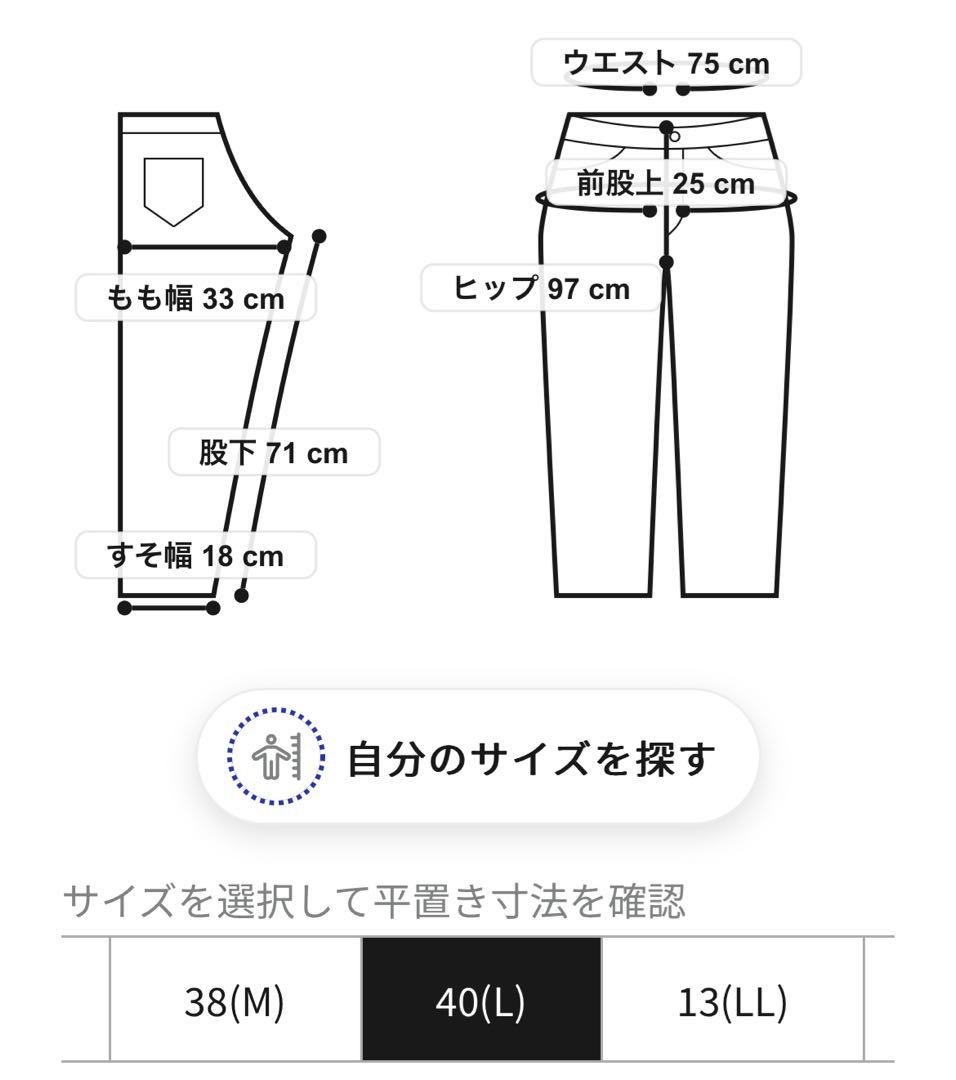 INDIVI／V.A.I ネイビー パンツスーツ L