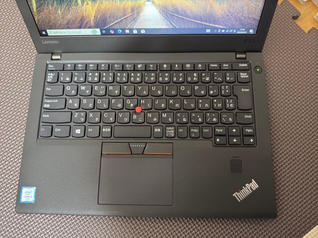 Windowsノート本体 ThinkPad X270 i5-7200U/8GB/128GB SSD