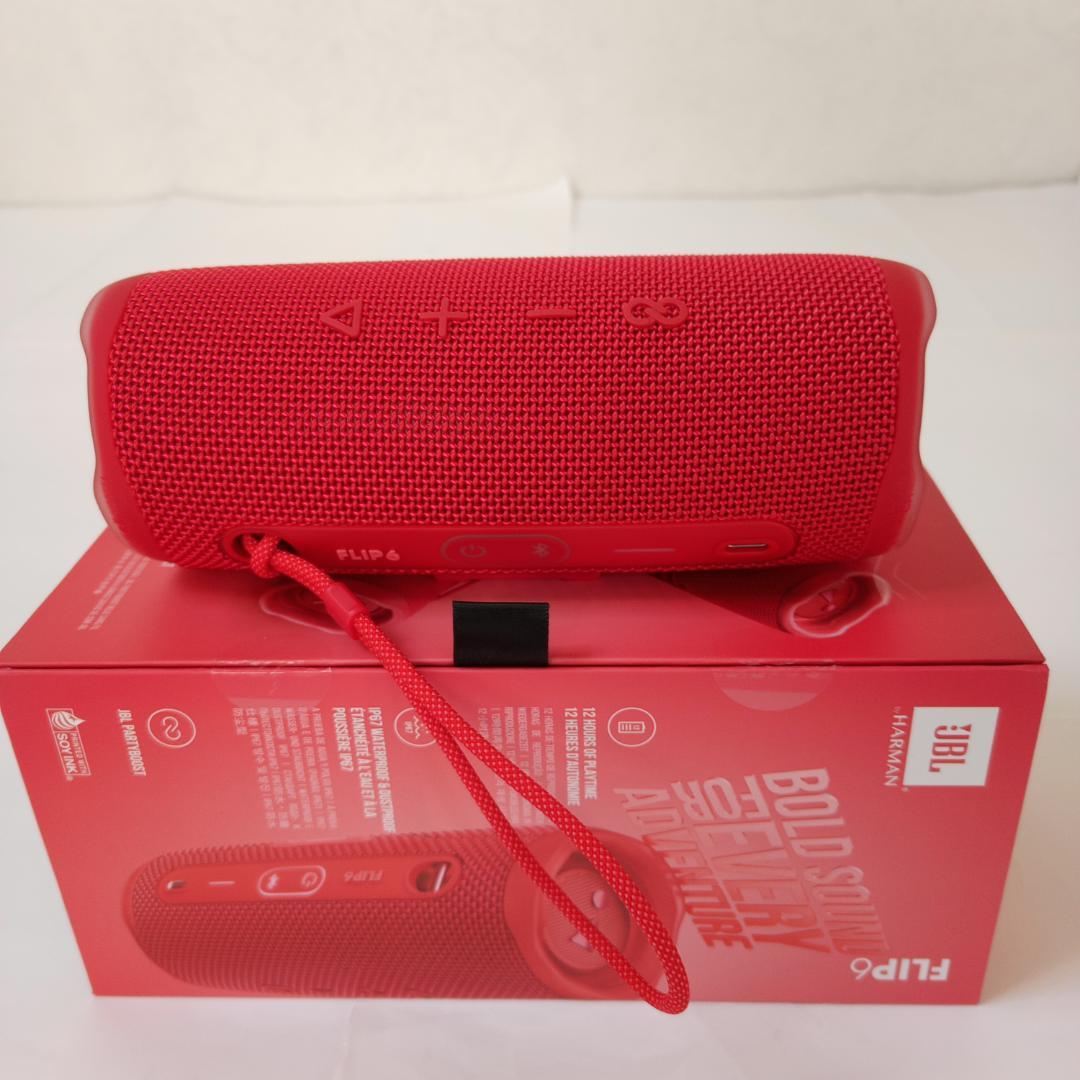 JBL FLIP 6 レッド ブルートゥーススピーカー 未開封品