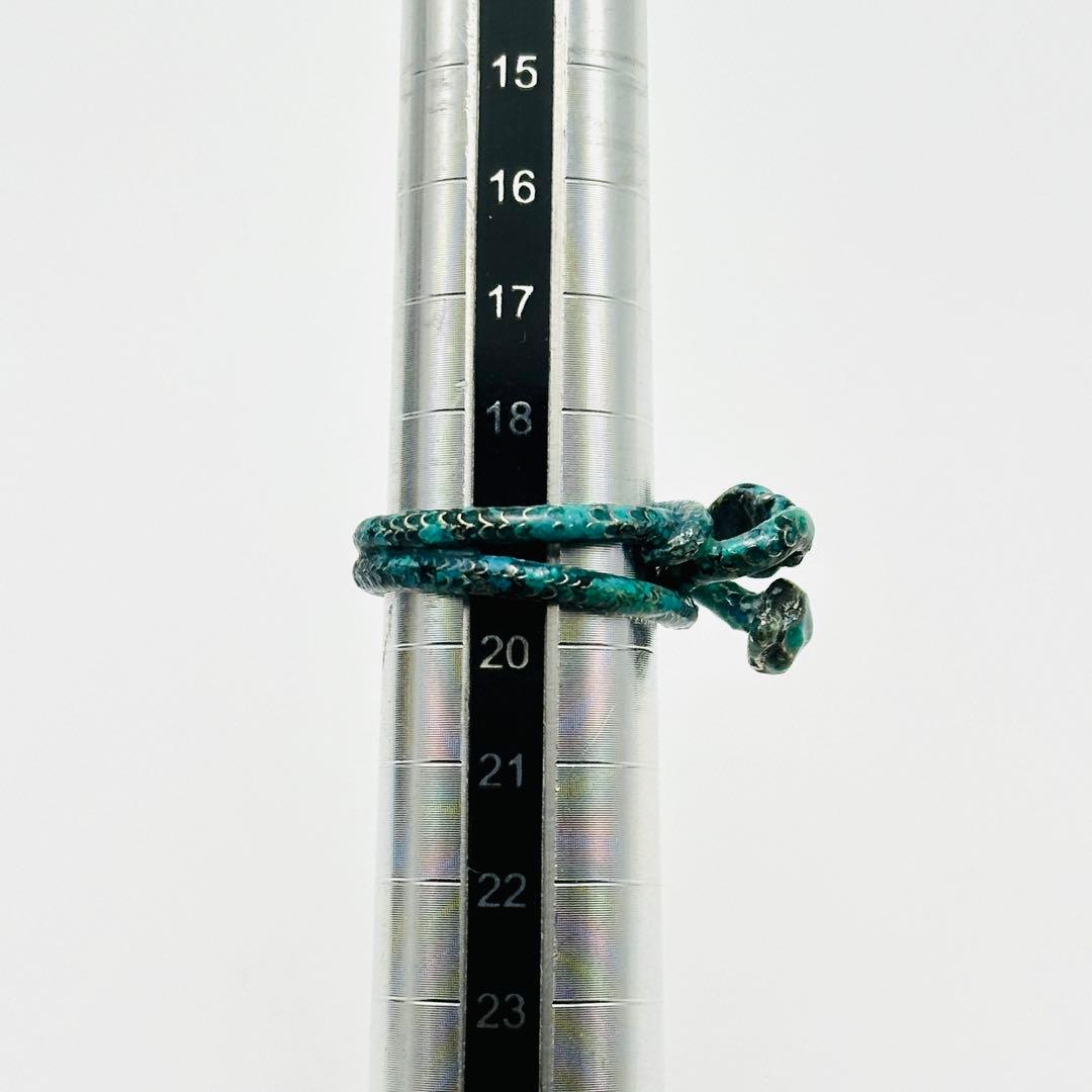 GUCCI ガーデンスネーク　グリーン　ラッカー　ダブルスネーク　刻印20