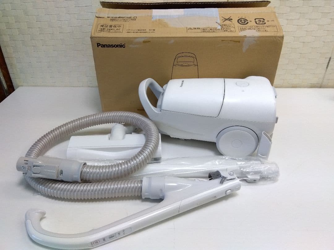 パナソニック 紙パック式 掃除機 MC-JP860K-W 24年製 クリーナー