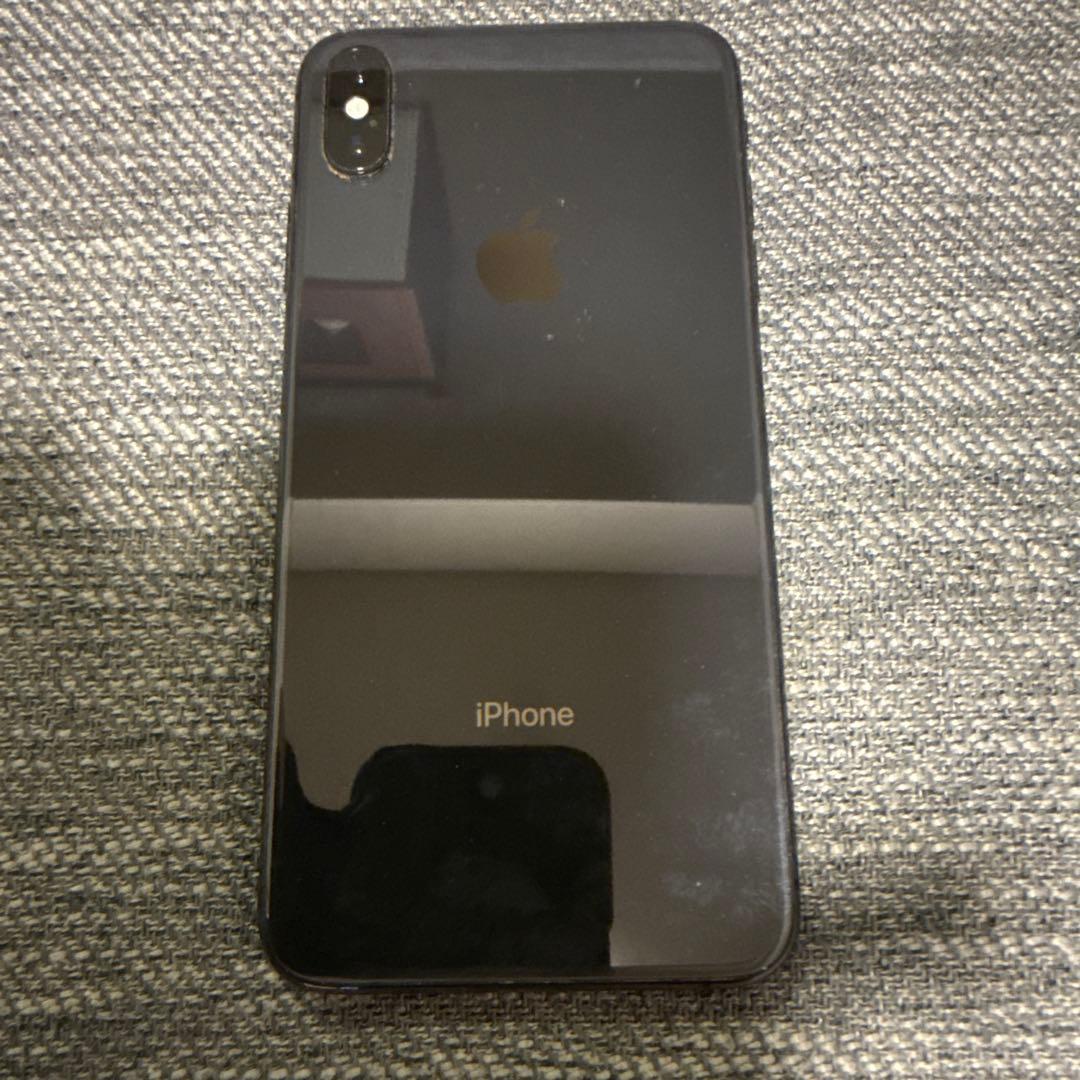 iPhone XS Maxスペースグレー 本体