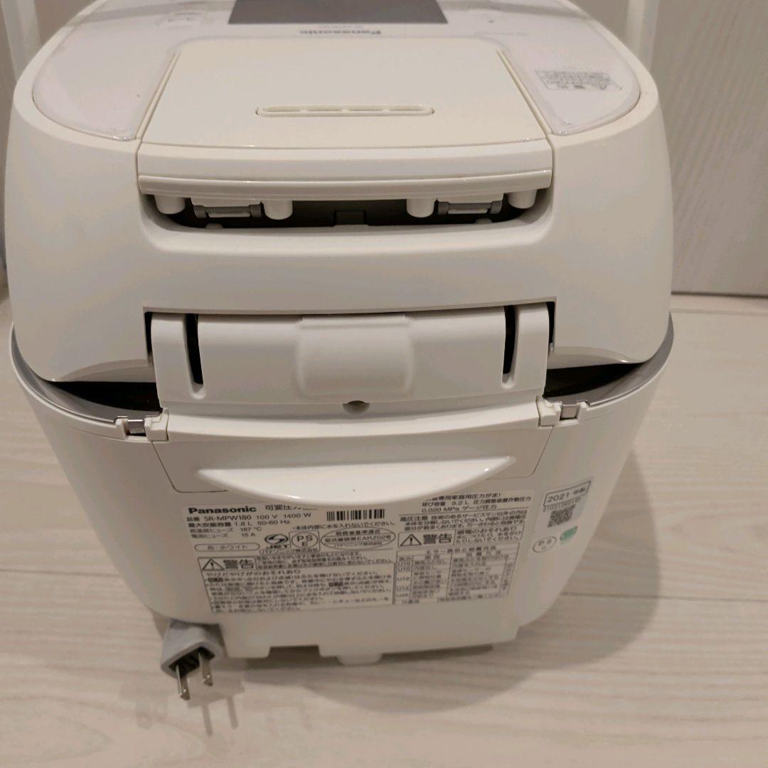 【美品】Wおどり炊き Panasonic SR-MPW180 炊飯器 10号炊き