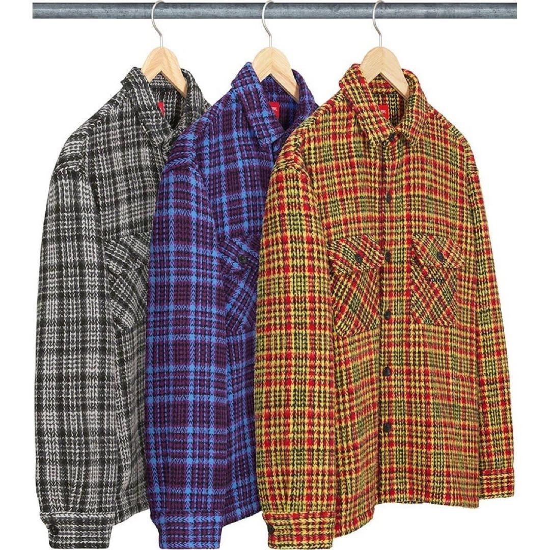 トップス Supreme 22FW Heavy Flannel Shirt S