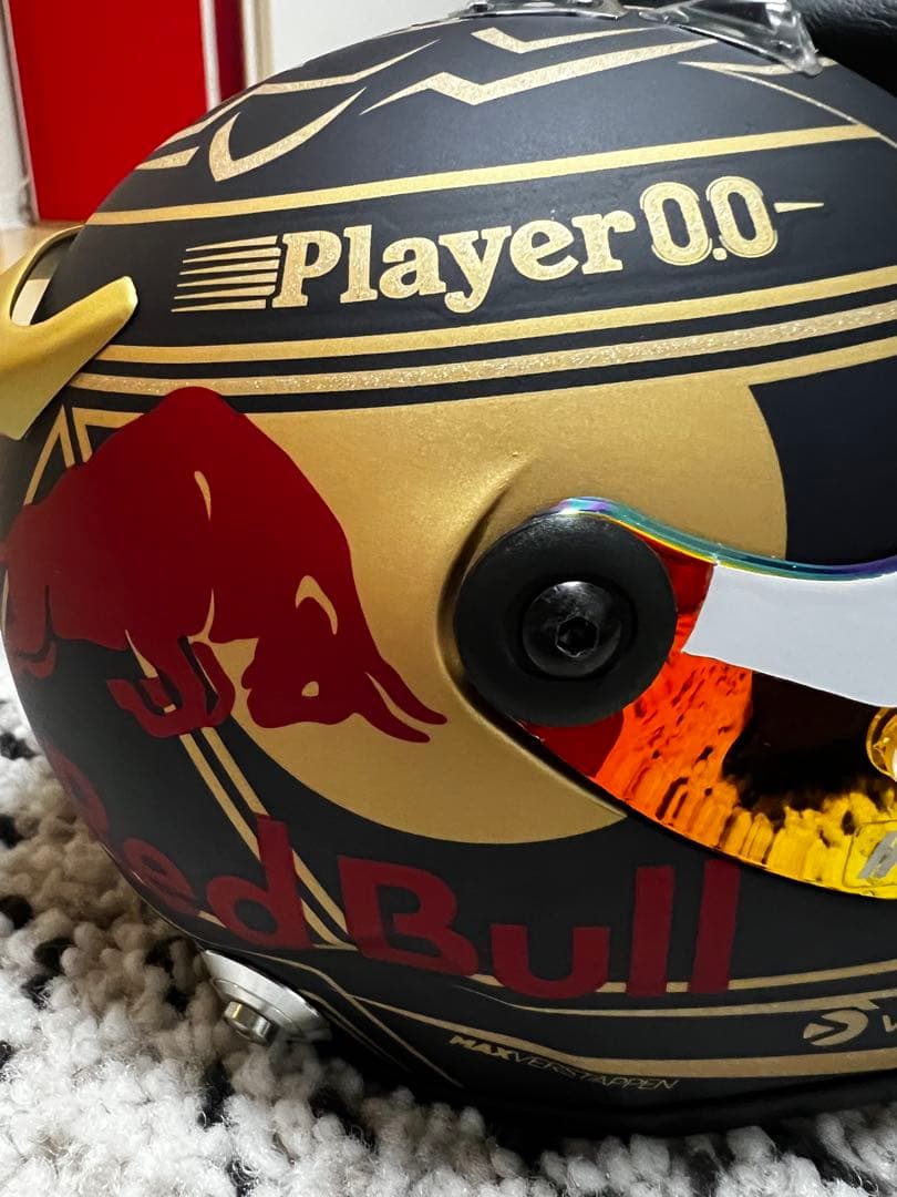 美品 1/2 マックス・フェルスタッペン 2023 Wチャンピオン ヘルメット