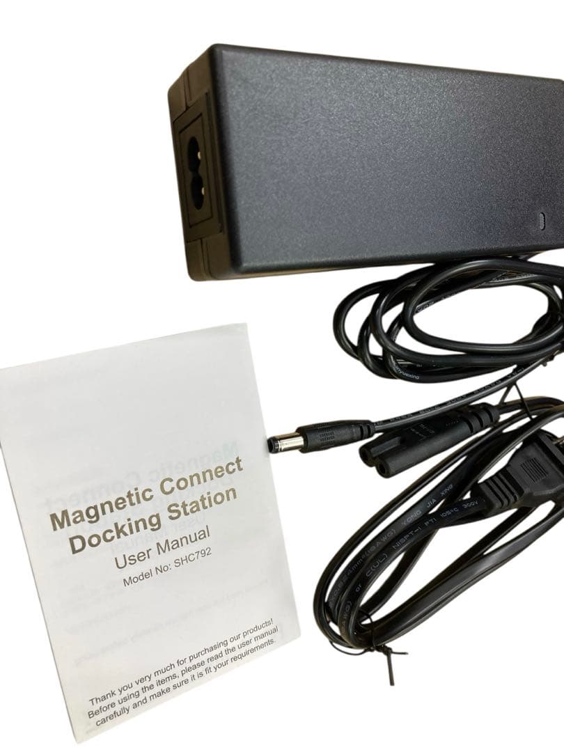 【開封・未使用】 Surface Dock ドッキングステーション 電源付き 黒