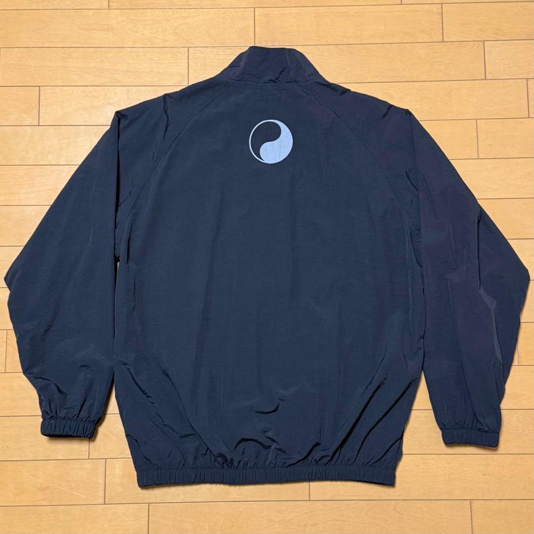 WAX THM ワックス 陰陽マーク ダブルジップナイロンジャケット 黒 新品
