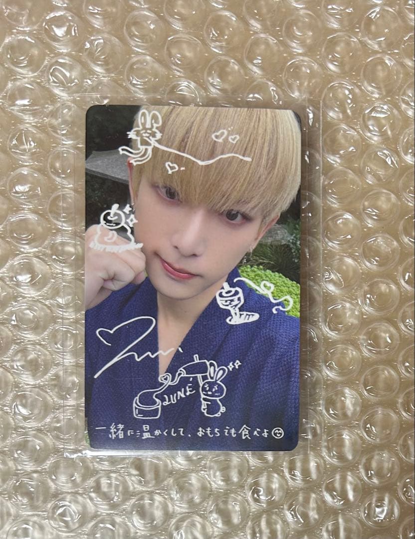 不死身ページ &TEAM HARUA 雪明かり　ラキドロ　手書き　2枚