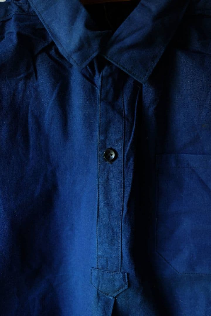 1910〜1930s フランス製インディゴ\"メティス\"スモック