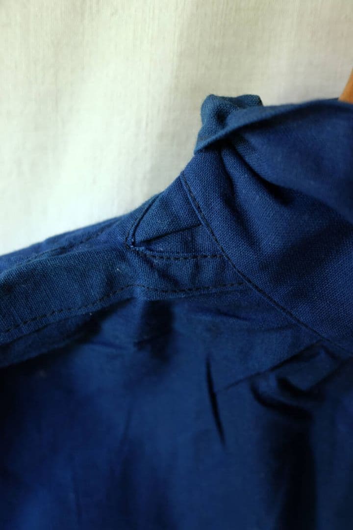 1910〜1930s フランス製インディゴ\"メティス\"スモック