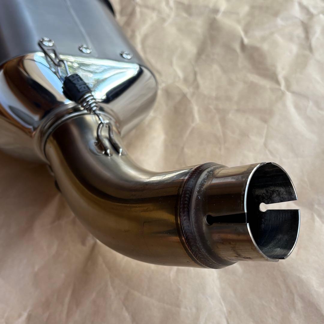 【スズキ車なら】 ヨシムラサイクロン R-77J ステンレス SV650 中古