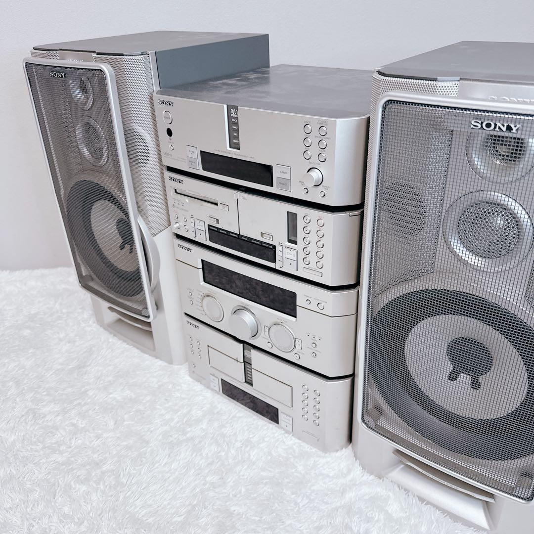 希少　SONY　ソニー　DHC-MD919　CD　MD　コンポ　ハイファイ