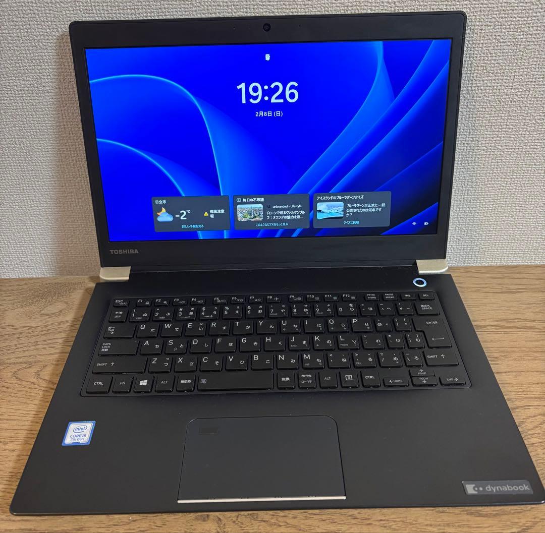 東芝dynabook U63/CORE i5 7200U/16GB/500GB