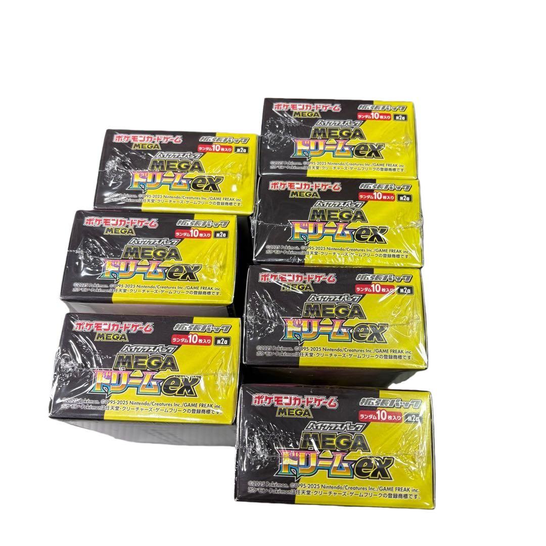 ポケモンカードゲーム MEGAハイクラスパック MEGAドリームex 7BOX