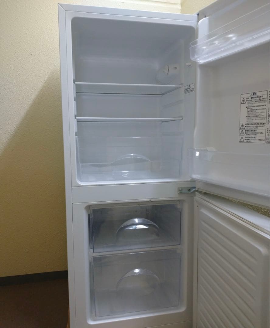 2ドア冷蔵庫 NTR-106WH 106L 2021年製