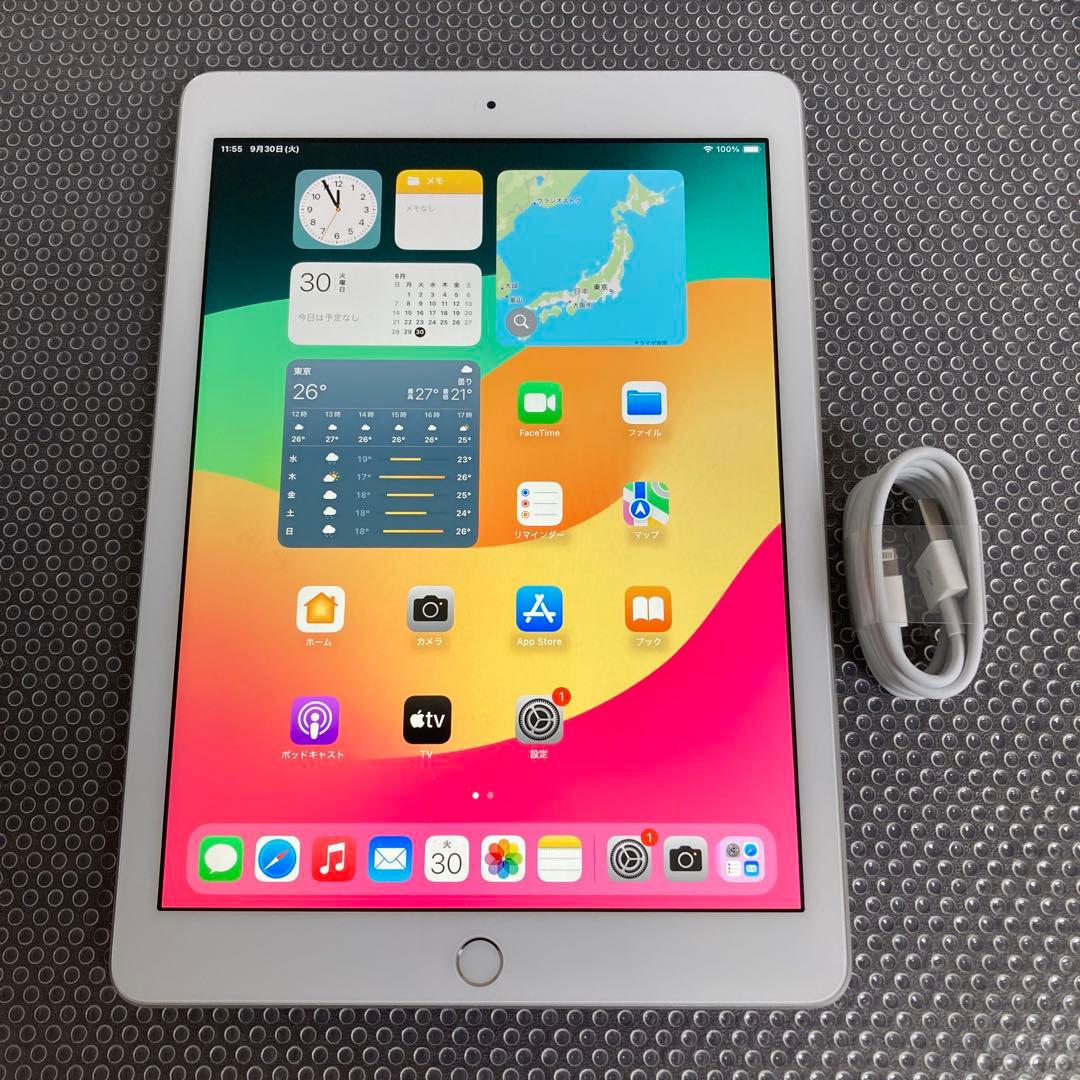 838【早い者勝ち】電池ほぼ新品☆iPad6第6世代 32GB WIFIモデル☆