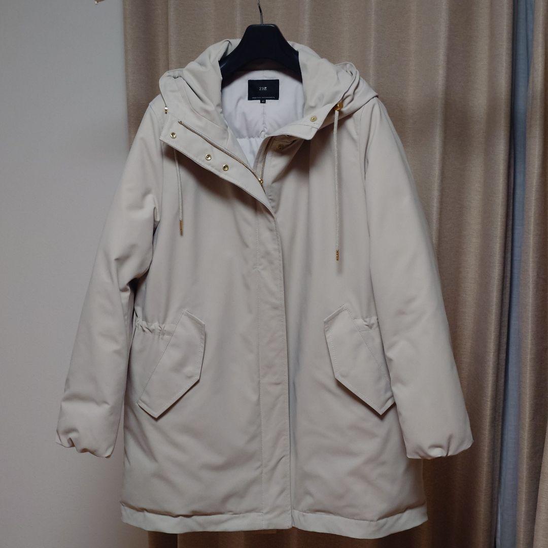 さくら23区 撥水加工 ミリタリー ダウンコートダウンジャケット 40