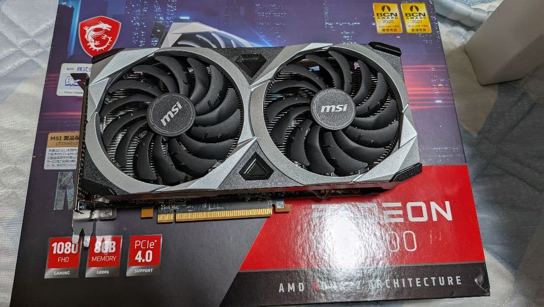 グラフィックボード・グラボ・ビデオカード MSI AMD RADEON RX6600