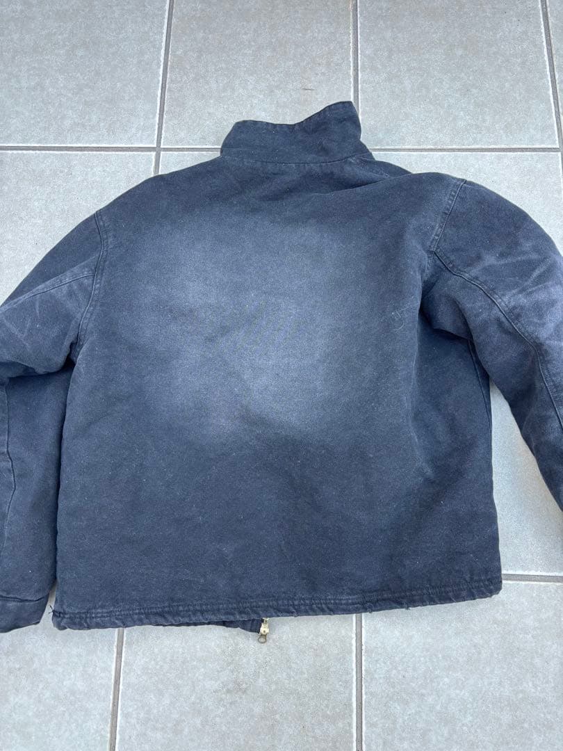 WISHFOREVERドローコードビンテージライクショートダックジャケット