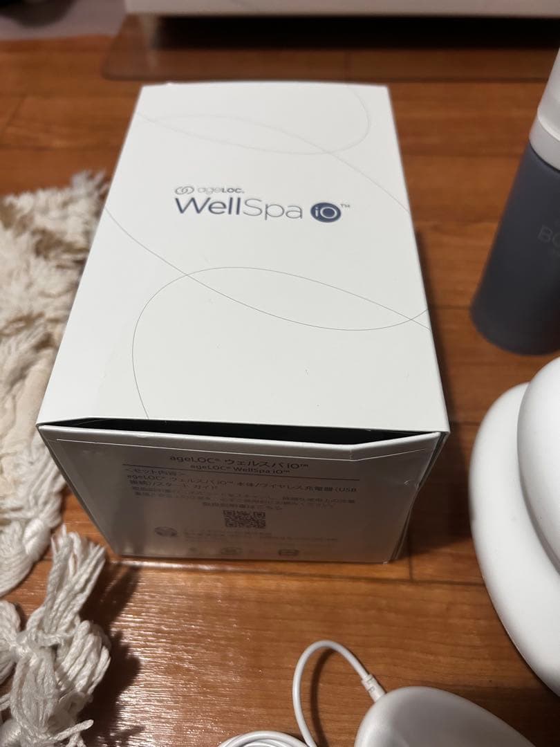 【美品】Nu Skin ageLOC ウェルスパiO 充電ケーブル＋クリーム付き
