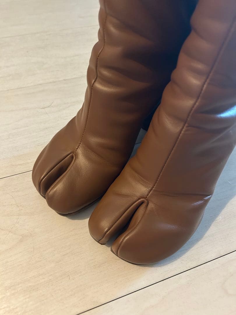 chaspyさま専用　マルジェラ　タビアンクルブーツ　8センチヒール