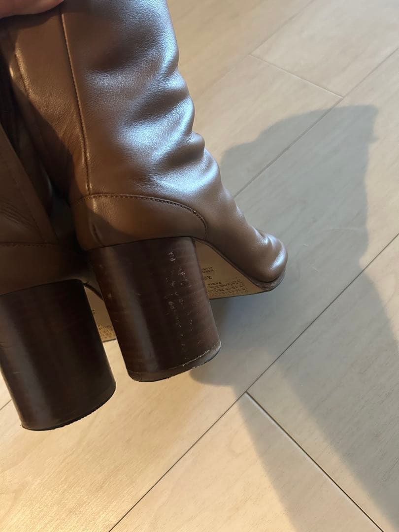 chaspyさま専用　マルジェラ　タビアンクルブーツ　8センチヒール