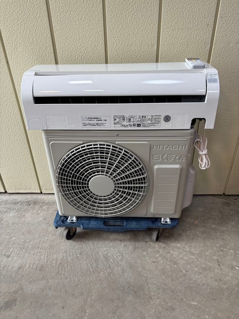 ⭕️ 2023年製 日立エアコン　2.2kw 主に6畳用　取り付け工事対応可